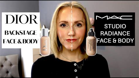 dior backstage vs mac face and body|dior vs mac.